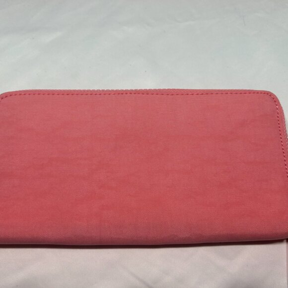 Brand New Kipling Moneyworld Zip Around Wallet in Enjoyable Blush - Picture 2 of 5